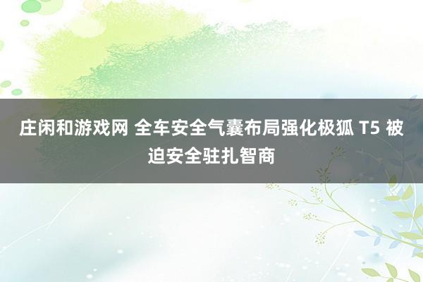 庄闲和游戏网 全车安全气囊布局强化极狐 T5 被迫安全驻扎智商